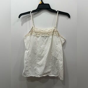 Chic Cream Lace Women's Camisole